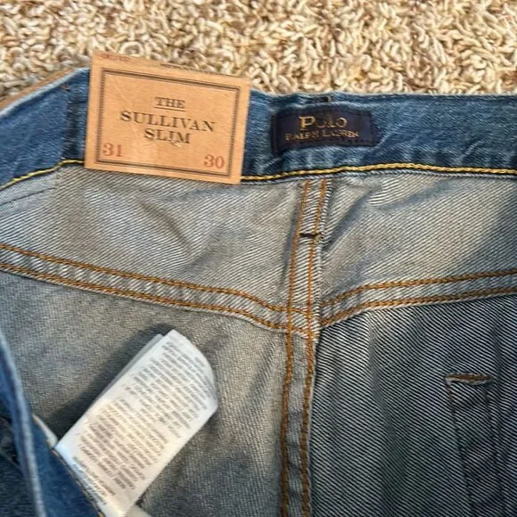 NWT- Polo Ralph Lauren - Men’s The Sullivan SlimStraight Jeans - Size 31/30